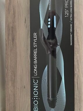 BIO:IONIC Long Barrel Styler Curling Iron - Black